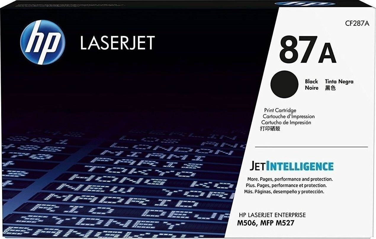 HP 87A Γνήσιο Toner Laser Εκτυπωτή Μαύρο 9000 Σελίδων CF287A