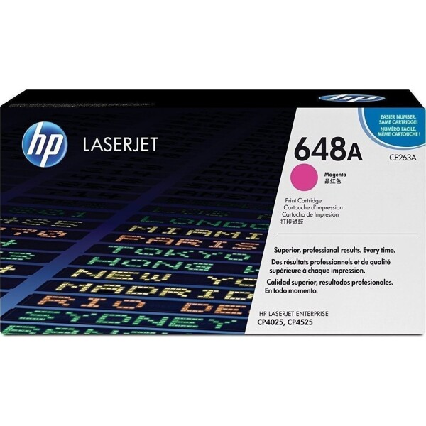 HP 648A Γνήσιο Toner Laser Εκτυπωτή Ματζέντα 11000 Σελίδων CE263A