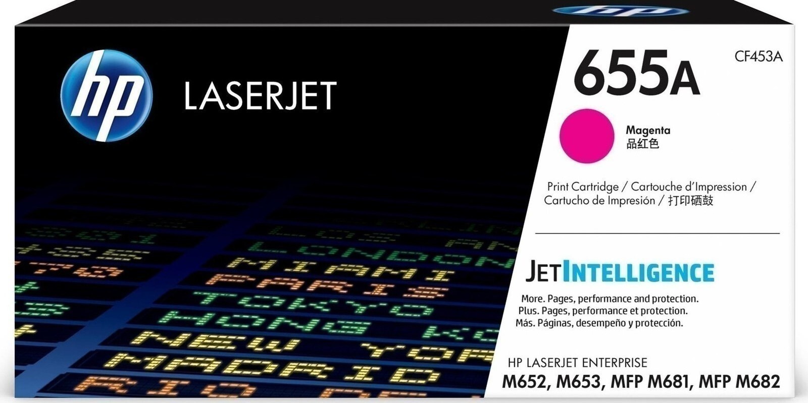 HP 655A Γνήσιο Toner Laser Εκτυπωτή Ματζέντα 10500 Σελίδων CF453A
