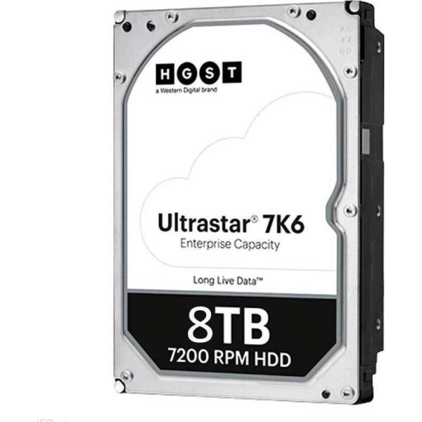 Western Digital Ultrastar DC HC320 8TB HDD Σκληρός Δίσκος 3.5 SATA III 7200rpm με 256MB Cache για NAS / Server Κωδικός 0B36404
