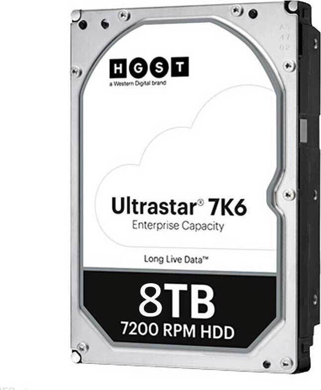 Western Digital Ultrastar DC HC320 8TB HDD Σκληρός Δίσκος 3.5 SATA III 7200rpm με 256MB Cache για NAS / Server Κωδικός 0B36404