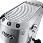 DeLonghi Dedica Pump Μηχανή Espresso 1300W Πίεσης 15bar Ασημί