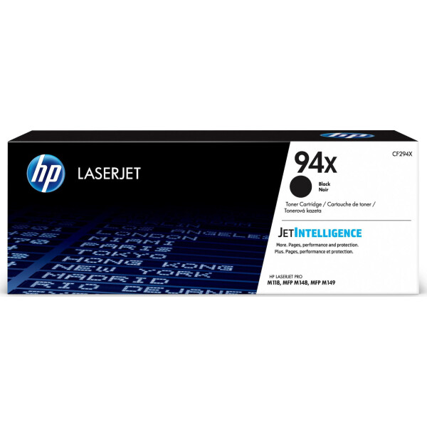 HP 94X Γνήσιο Toner Laser Εκτυπωτή Μαύρο High Yield 2800 Σελίδων CF294X