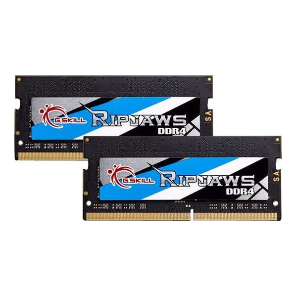 G.Skill Ripjaws DDR4 16GB RAM με 2x8GB Modules και Ταχύτητα 2666 για Laptop Κωδικός F4-2666C19D-16GRS
