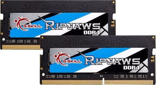 G.Skill Ripjaws DDR4 16GB RAM με 2x8GB Modules και Ταχύτητα 2666 για Laptop Κωδικός F4-2666C19D-16GRS