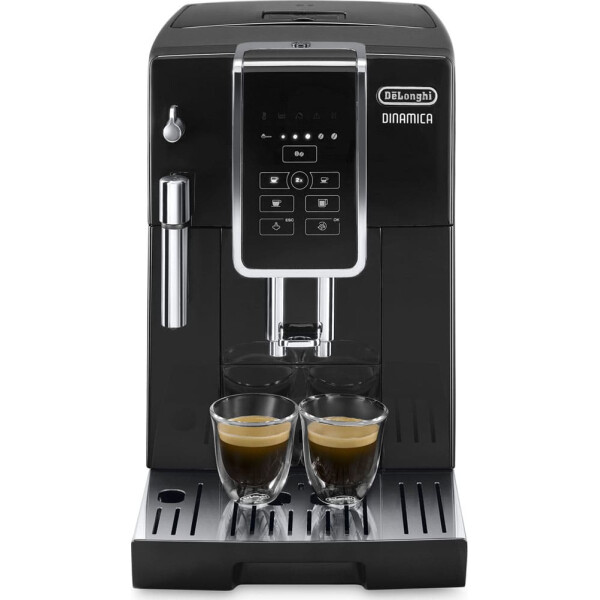 DeLonghi Dinamica Αυτόματη Μηχανή Espresso 1450W Πίεσης 15bar με Μύλο Άλεσης Μαύρη