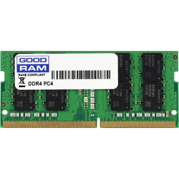 GoodRAM DDR4 με Module 1x16GB και Ταχύτητα 2400 για Laptop Κωδικός GR2400S464L17/16G