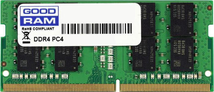 GoodRAM DDR4 με Module 1x16GB και Ταχύτητα 2400 για Laptop Κωδικός GR2400S464L17/16G