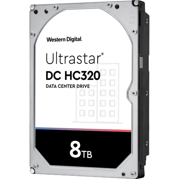 Western Digital DC HC320 8TB HDD Σκληρός Δίσκος 3.5 SAS 3.0 7200rpm με 256MB Cache για Server Κωδικός 0B36400
