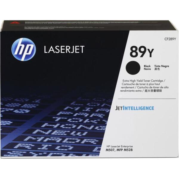 HP 89Y Γνήσιο Toner Laser Εκτυπωτή Μαύρο Extra High Yield 20000 Σελίδων CF289Y