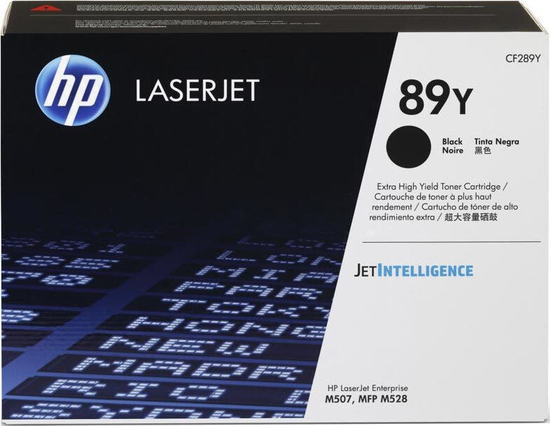 HP 89Y Γνήσιο Toner Laser Εκτυπωτή Μαύρο Extra High Yield 20000 Σελίδων CF289Y