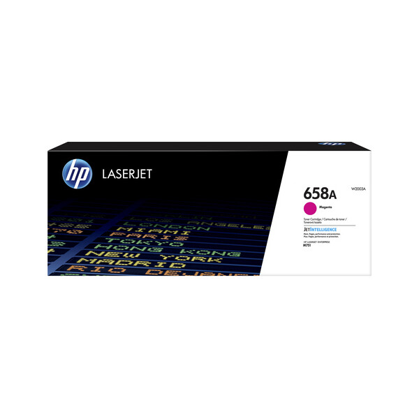 HP 658A Γνήσιο Toner Laser Εκτυπωτή Ματζέντα 6000 Σελίδων W2003A