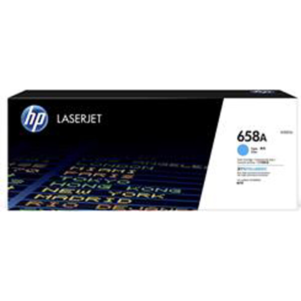 HP 658A Γνήσιο Toner Laser Εκτυπωτή Κυανό 6000 Σελίδων W2001A