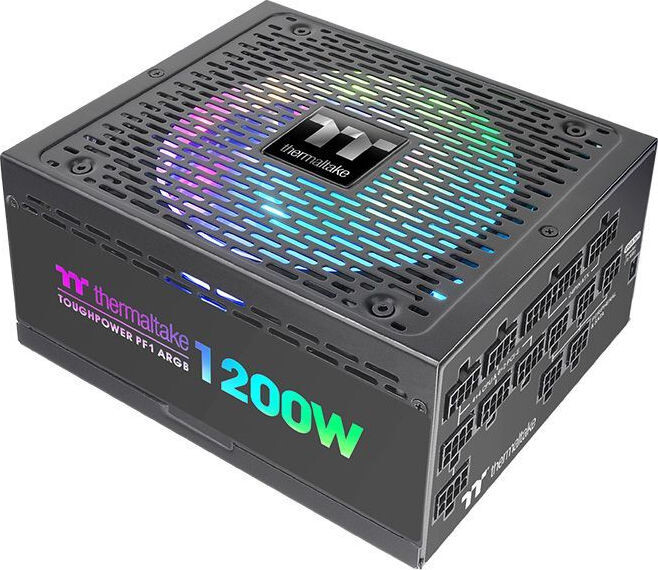 Thermaltake Toughpower PF1 ARGB 1200W Μαύρο Τροφοδοτικό Υπολογιστή Full Modular 80 Plus Platinum