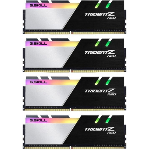 G.Skill Trident Z Neo DDR4 32GB RAM με 4x8GB Modules και Ταχύτητα 3600 για Desktop Κωδικός F4-3600C18Q-32GTZN