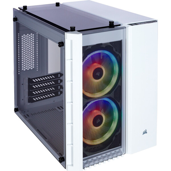 Corsair Crystal Series 280X RGB Gaming Midi Tower Κουτί Υπολογιστή με Πλαϊνό Παράθυρο Λευκό