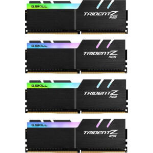 G.Skill Trident Z RGB DDR4 32GB RAM με 4x8GB Modules και Ταχύτητα 4000 για Desktop Κωδικός F4-4000C18Q-32GTZRB