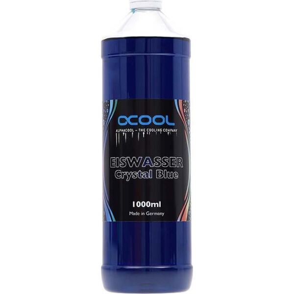 Alphacool Eiswasser Crystal Blue Ready Mix 1000ml Ψυκτικό Υγρό Μπλε