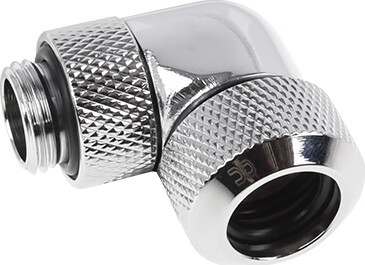 Alphacool Icicle 13mm HardTube Screw Cap 90 Degree Rotatable G1 / 4 Fittings