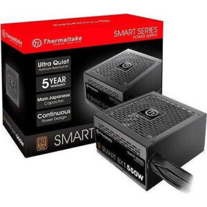 Thermaltake Smart BX1 550W 550W Μαύρο Τροφοδοτικό Υπολογιστή Full Wired 80 Plus Bronze