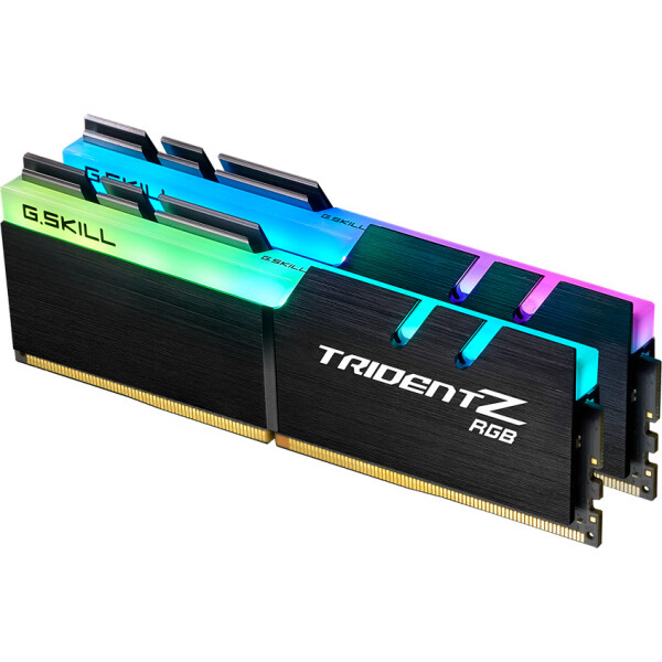 G.Skill Trident Z RGB DDR4 16GB RAM με 2x8GB Modules και Ταχύτητα 4000 για Desktop Κωδικός F4-4000C18D-16GTZRB
