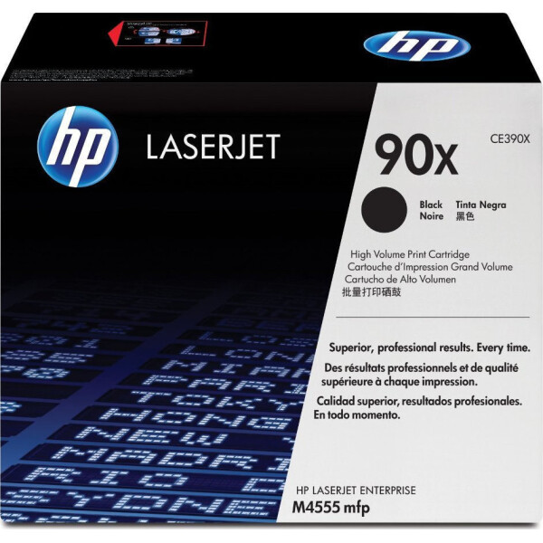 HP 90X Γνήσιο Toner Laser Εκτυπωτή Μαύρο High Yield 24000 Σελίδων CE390X
