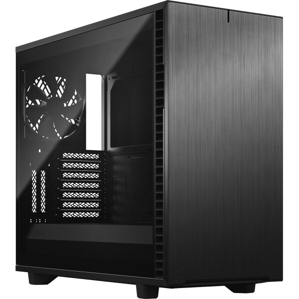 Fractal Design Define 7 Dark Tempered Glass Gaming Midi Tower Κουτί Υπολογιστή με Πλαϊνό Παράθυρο Μαύρο