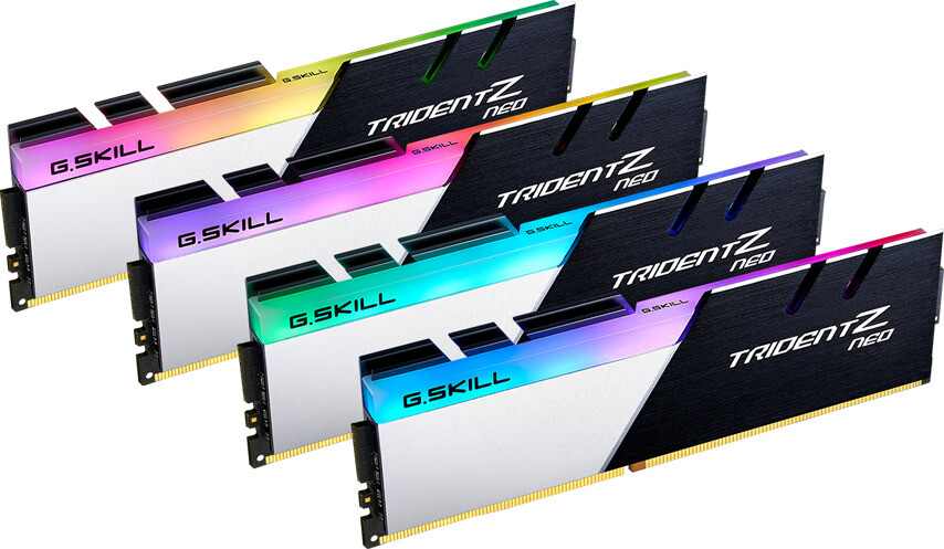 G.Skill Trident Z Neo DDR4 128GB RAM με 4x32GB Modules και Ταχύτητα 3600 για Desktop Κωδικός F4-3600C18Q-128GTZN
