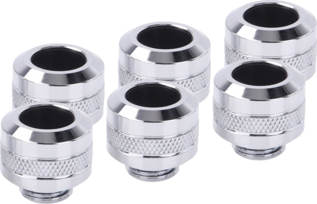 Alphacool Eiszapfen PRO 13mm HardTube fitting G1/4 Fittings Ασημί