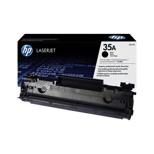 HP 35A Γνήσιο Toner Laser Εκτυπωτή Μαύρο 1500 Σελίδων CB435A