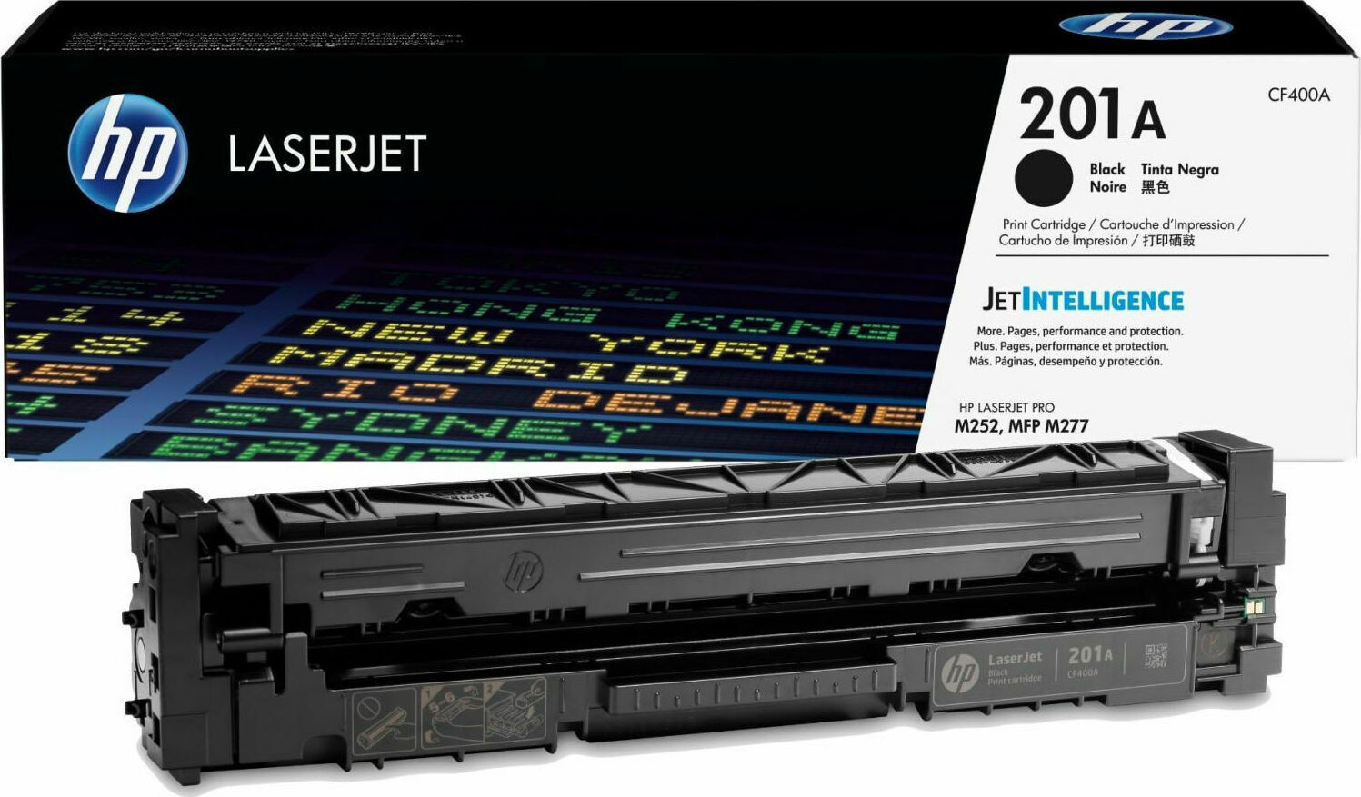 HP 201A Γνήσιο Toner Laser Εκτυπωτή Μαύρο 1500 Σελίδων CF400A