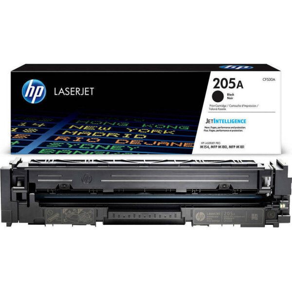 HP 205A Γνήσιο Toner Laser Εκτυπωτή Μαύρο 1100 Σελίδων CF530A