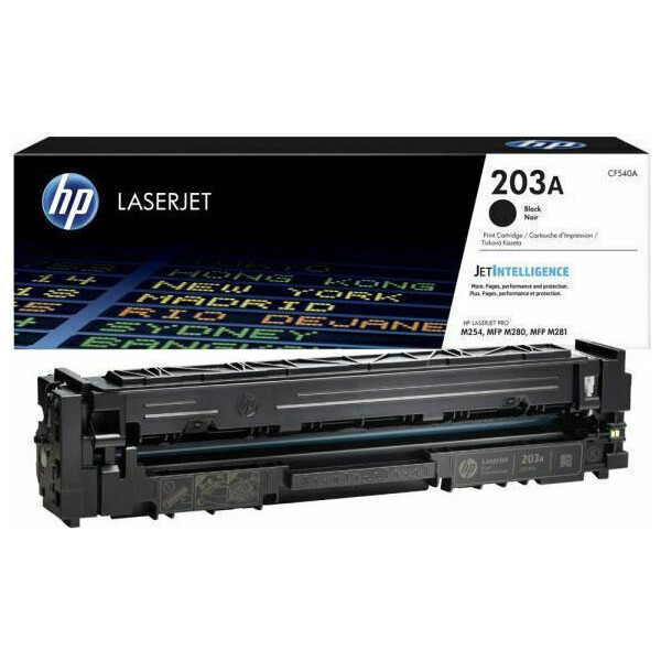 HP 203A Γνήσιο Toner Laser Εκτυπωτή Μαύρο High Yield 1400 Σελίδων CF540A