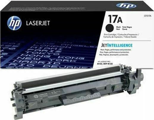 HP 17A Γνήσιο Toner Laser Εκτυπωτή Μαύρο 1600 Σελίδων CF217A