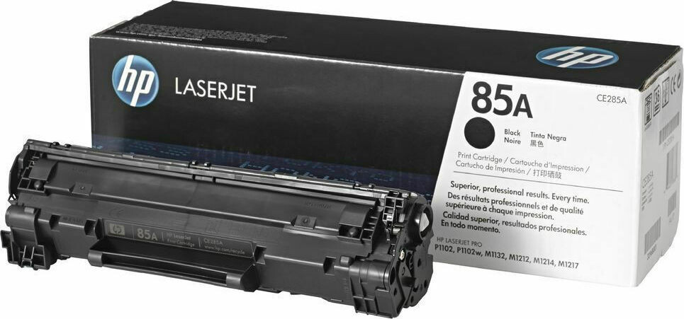 HP 85A Γνήσιο Toner Laser Εκτυπωτή Μαύρο 1600 Σελίδων CE285A