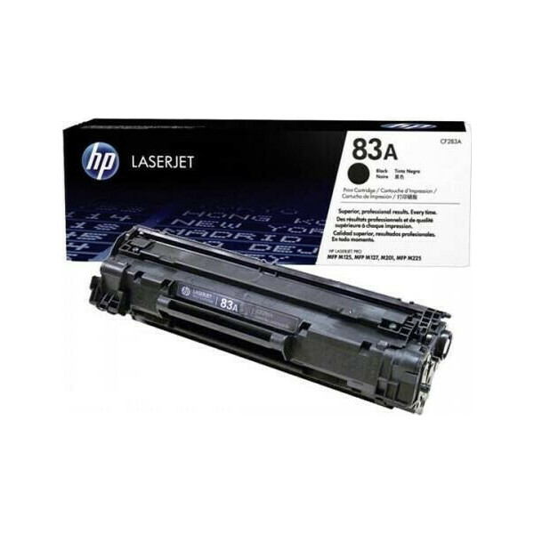 HP 83A Γνήσιο Toner Laser Εκτυπωτή Μαύρο 1500 Σελίδων CF283A