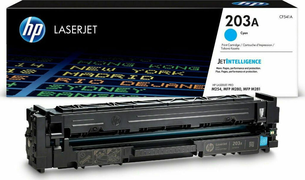 HP 203A Γνήσιο Toner Laser Εκτυπωτή Κυανό 1300 Σελίδων CF541A