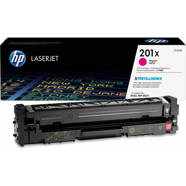HP 201X Γνήσιο Toner Laser Εκτυπωτή Ματζέντα High Yield 2300 Σελίδων CF403X