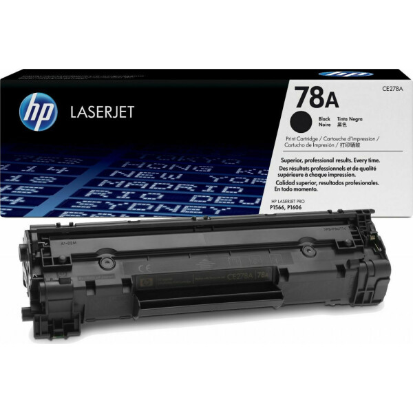 HP 78A Γνήσιο Toner Laser Εκτυπωτή Μαύρο 2100 Σελίδων CE278A