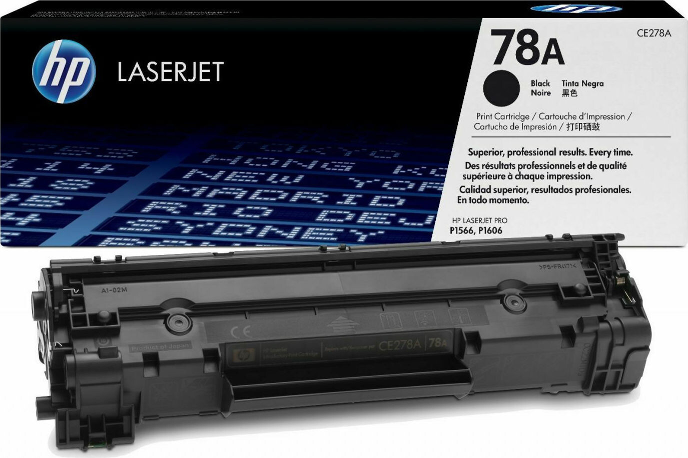 HP 78A Γνήσιο Toner Laser Εκτυπωτή Μαύρο 2100 Σελίδων CE278A