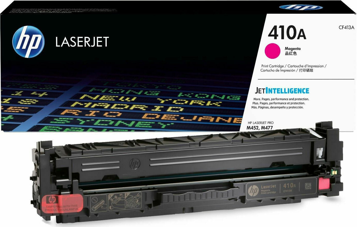 HP 410A Γνήσιο Toner Laser Εκτυπωτή Ματζέντα 2300 Σελίδων CF413A