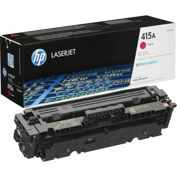 HP 415A Γνήσιο Toner Laser Εκτυπωτή Ματζέντα 2100 Σελίδων W2033A