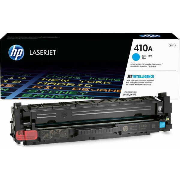 HP 410A Γνήσιο Toner Laser Εκτυπωτή Κυανό 2300 Σελίδων CF411A
