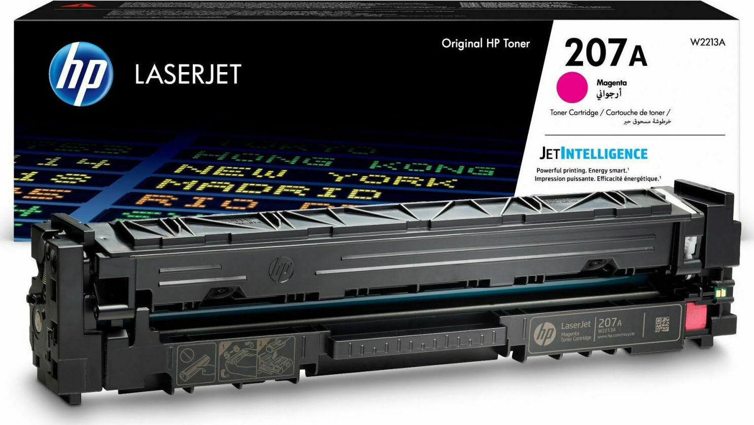HP 207A Γνήσιο Toner Laser Εκτυπωτή Ματζέντα 1250 Σελίδων W2213A