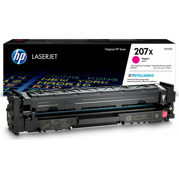 HP 207X Γνήσιο Toner Laser Εκτυπωτή Ματζέντα High Yield 2450 Σελίδων W2213X