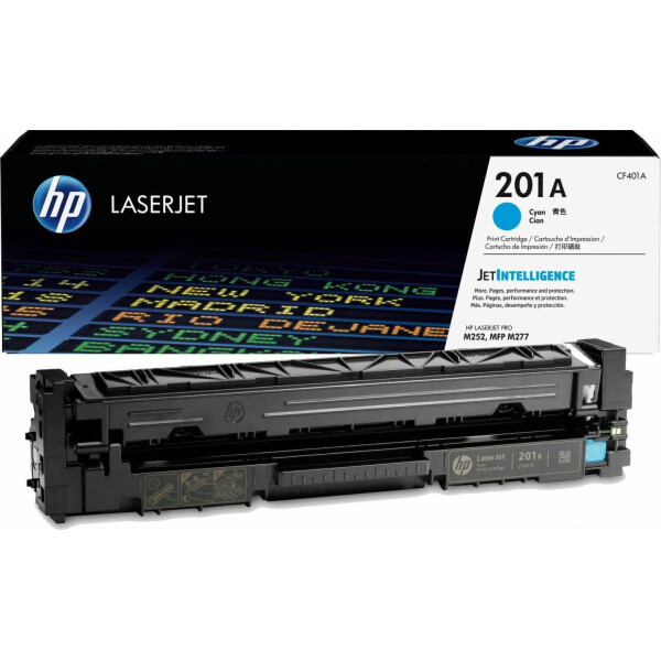 HP 201A Γνήσιο Toner Laser Εκτυπωτή Κυανό 1400 Σελίδων CF401A