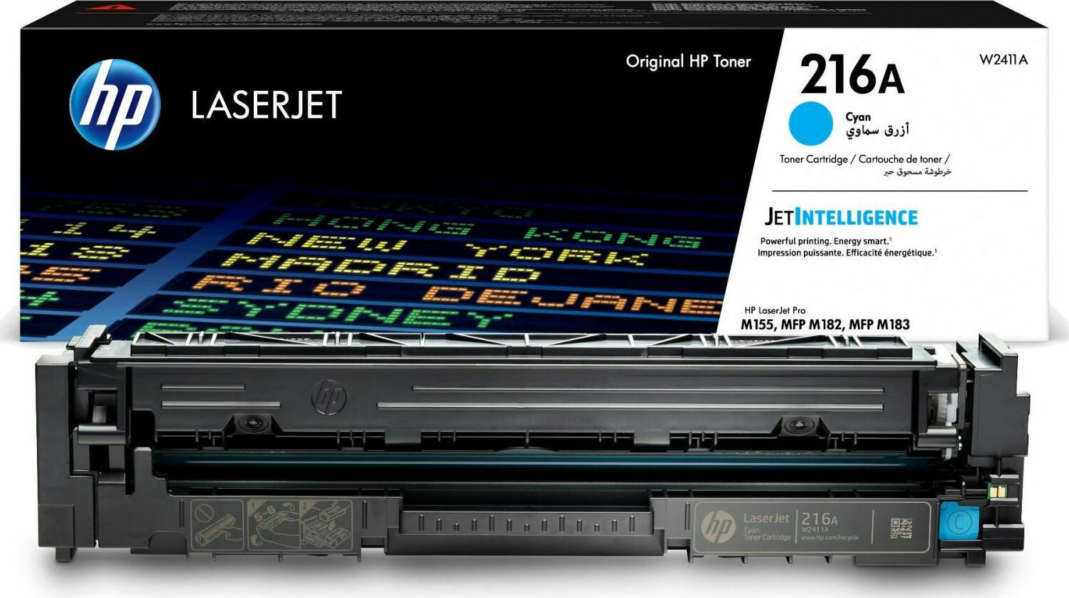 HP 216A Γνήσιο Toner Laser Εκτυπωτή Κυανό 850 Σελίδων W2411A