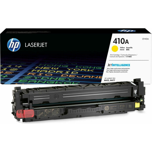 HP 410A Γνήσιο Toner Laser Εκτυπωτή Κίτρινο 2300 Σελίδων CF412A
