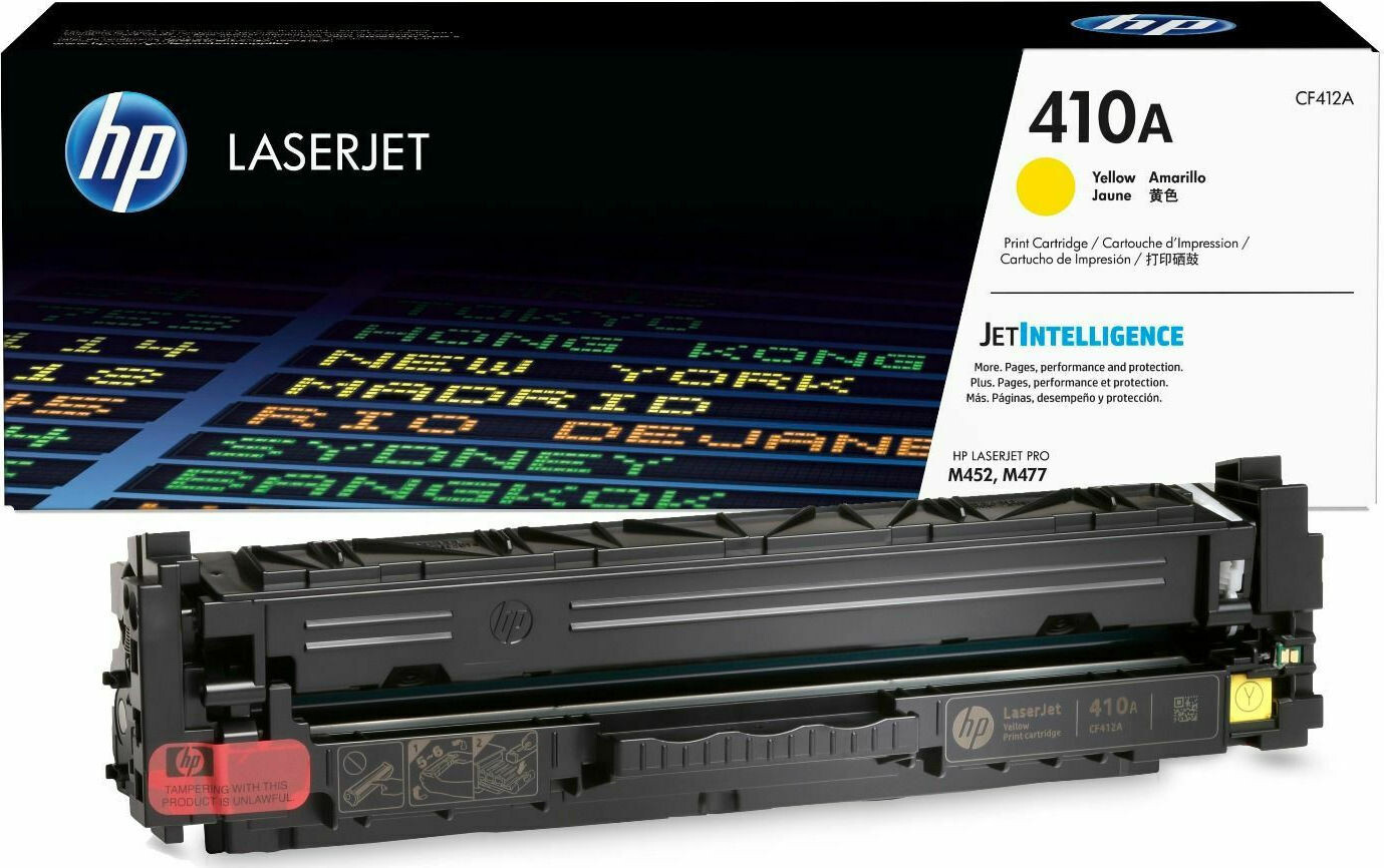 HP 410A Γνήσιο Toner Laser Εκτυπωτή Κίτρινο 2300 Σελίδων CF412A