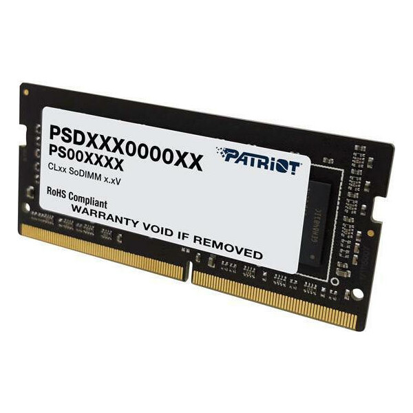 Patriot Signature DDR4 με Module 1x16GB και Ταχύτητα 3200 για Laptop Κωδικός PSD416G320081S